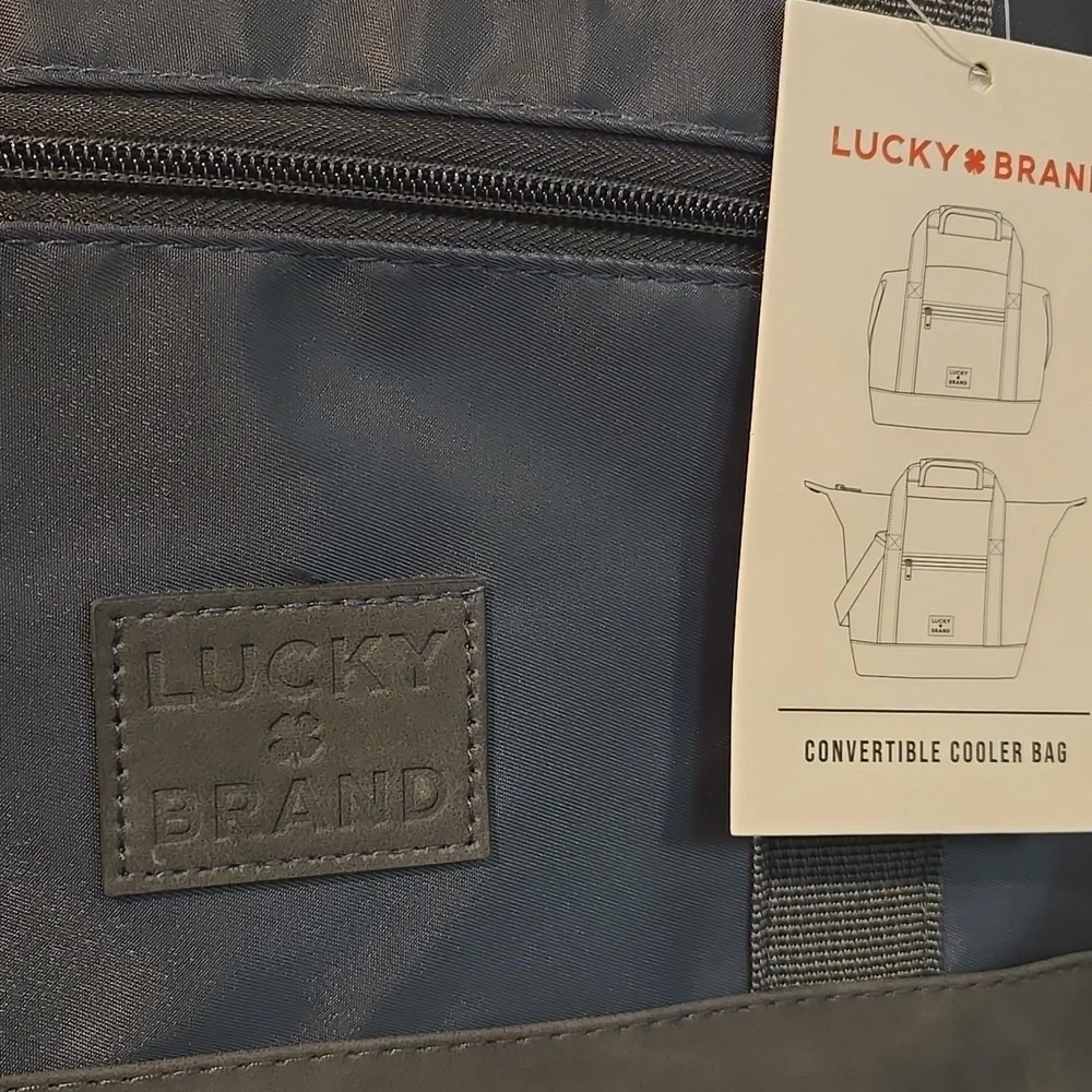 Lucky Brand Charcoal Convertible Cooler Bag